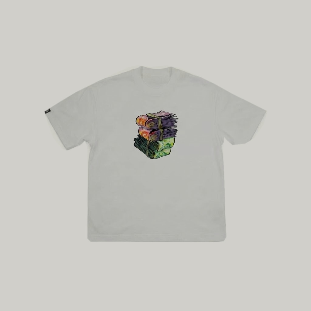 FEAR OF BEING BROKE TEE original front view