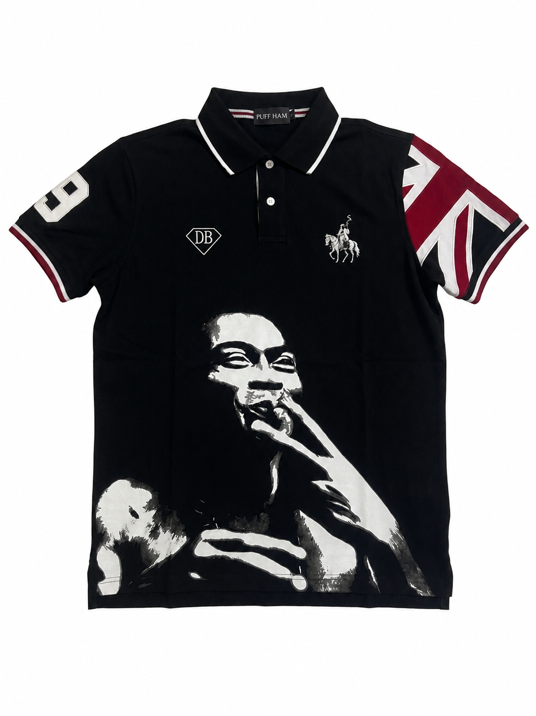 FELA BACK COLLAR SHIRT — PUFF HAM tag