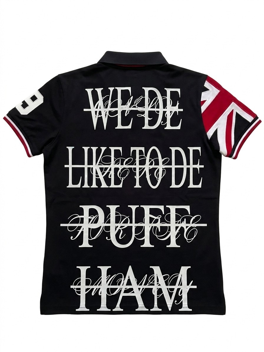 PUFF HAM Polo back